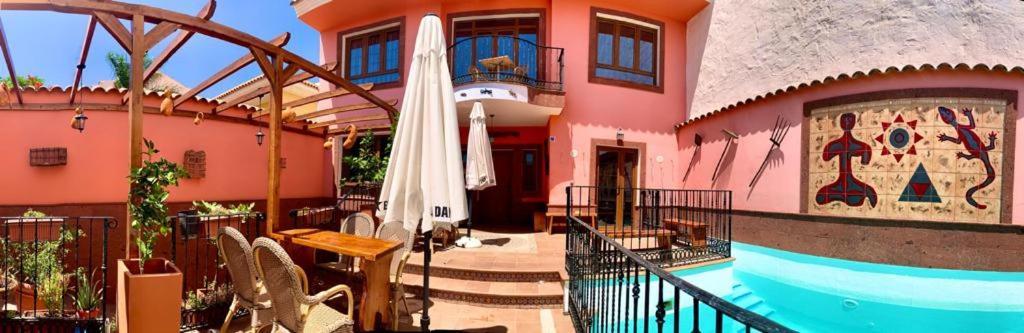La Casona Canaria Boutique Home B & B Агуимес Экстерьер фото